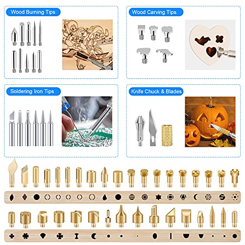 118PCS Wood Burning Kit (118 Count)