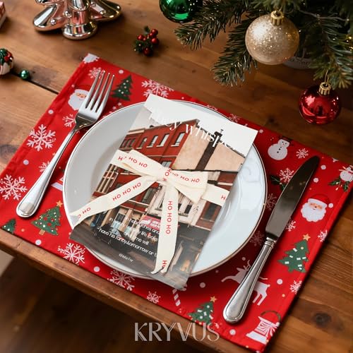 HO HO HO Christmas Cotton Ribbon 5 (36 Foot)