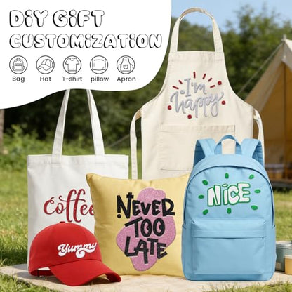 Glitter Puff Heat Transfer Vinyl