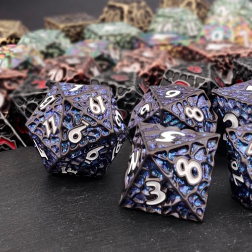 Metal DND Dice Set (7 Count)