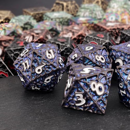 Metal DND Dice Set (7 Count)