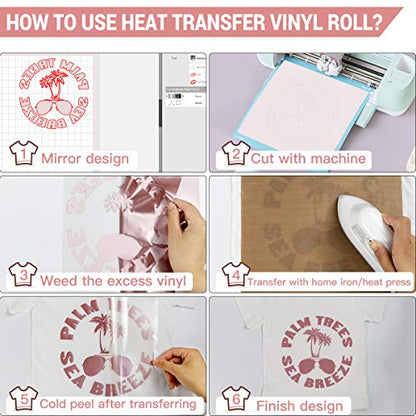 Rose Gold Heat Transfer Vinyl