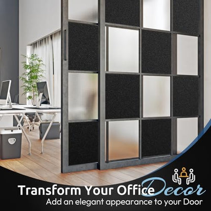 Blackout Window Film Room Darkening Light Blocking 17.5" x 157.4"