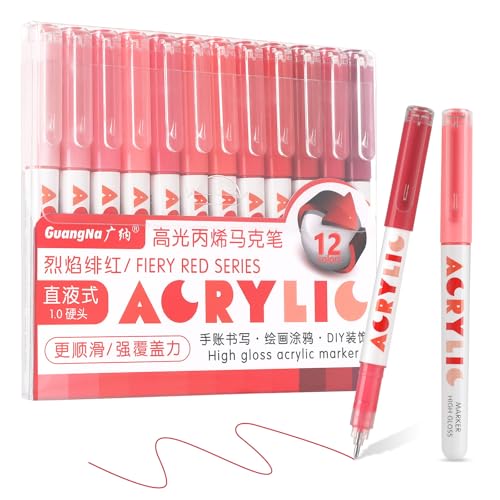 Acrylic Gel Pens (12 Count)