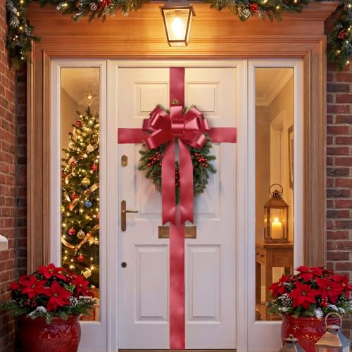2.5 Inch Red Polypropylene Ribbon