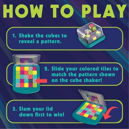 Color Slam Sliding Puzzle Game for 6 Year Olds and Up