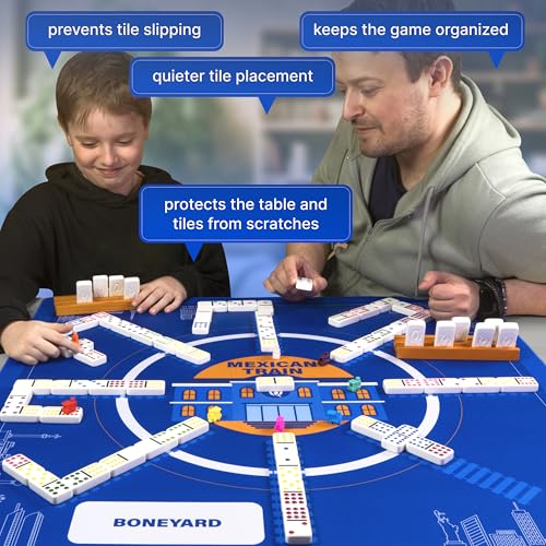 Mexican Train Dominoes Play Mat
