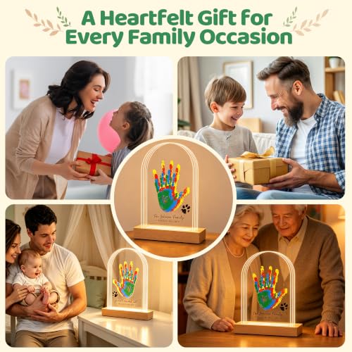 Family Handprint Kit with Light