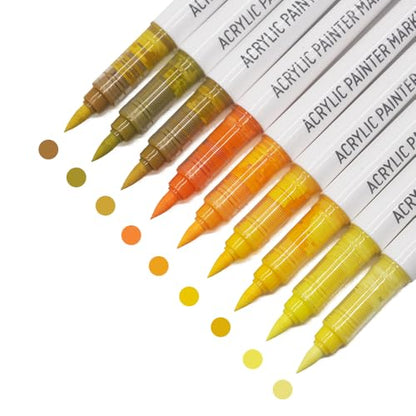 Water Based Acrylic Paint Markers (9 Count)
