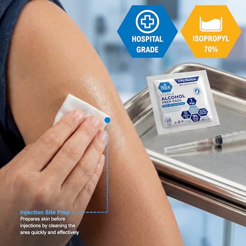 Sterile Alcohol Prep Pads (200 Count)
