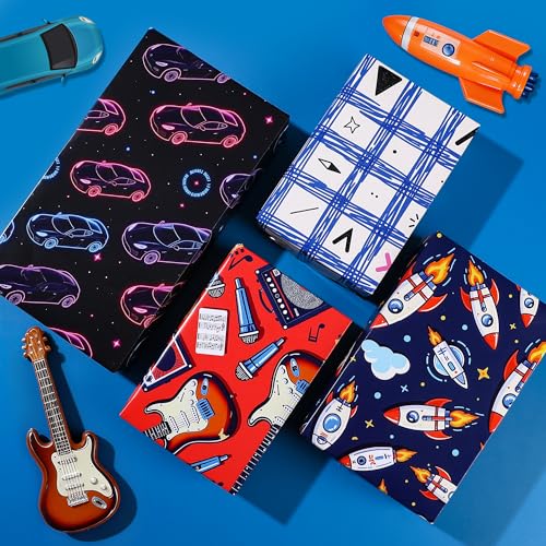 12 Sheets Art Wrapping Paper (12 Count)