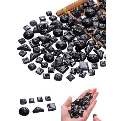 1.1LB Mixed Color Irregular Crystal Mosaic Tiles (17.637 Ounce)
