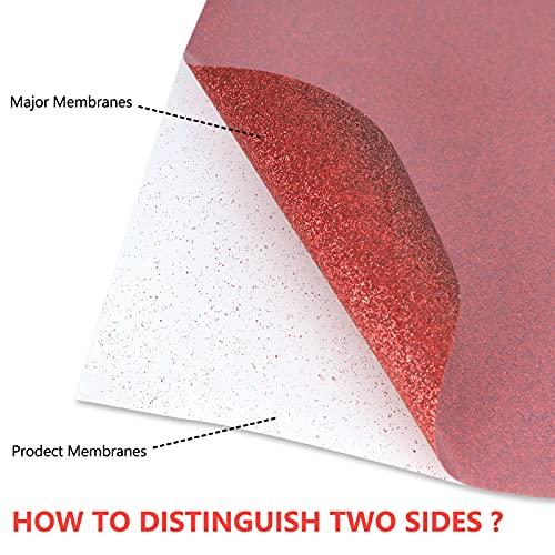 Glitter Heat Transfer Vinyl HTV Rolls