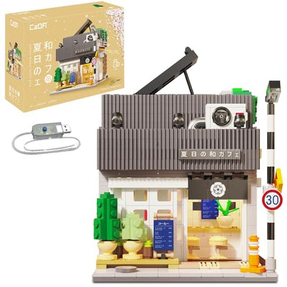 Master C66007W Summer Breeze Coffee Shop Construction Building Set