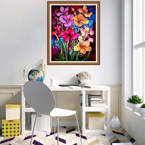 Cross Stitch Stamped Full Embroidery Kits DIY 11CT Cotton Thread Printed DIY Needlepoint Kits Craft Needlework Set Cross