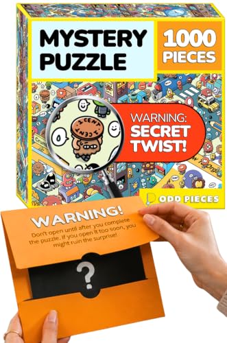 Jigsaw Puzzles 1000 Pieces with Storytelling Comics
