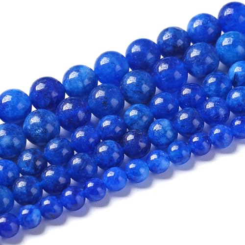 6mm 60pcs Kyanite Jade Stone Round Loose Beads for Jewelry Making DIY Bracelet Necklace