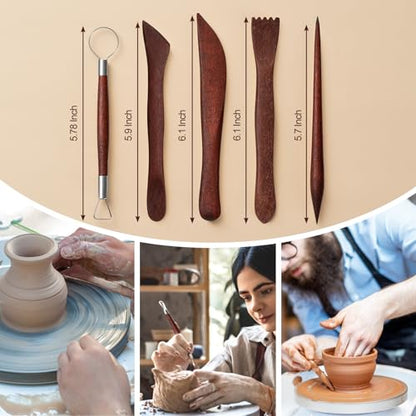 27 Pcs Polymer Clay Sculpting Tools Kit for Adults