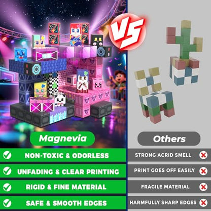 150Pcs Magnetic Blocks (150 Count)