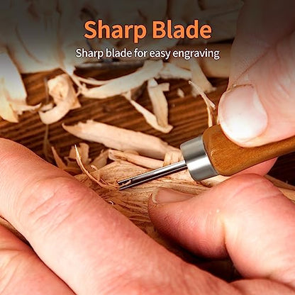 Wood Carving Tools Kit (12 Count)