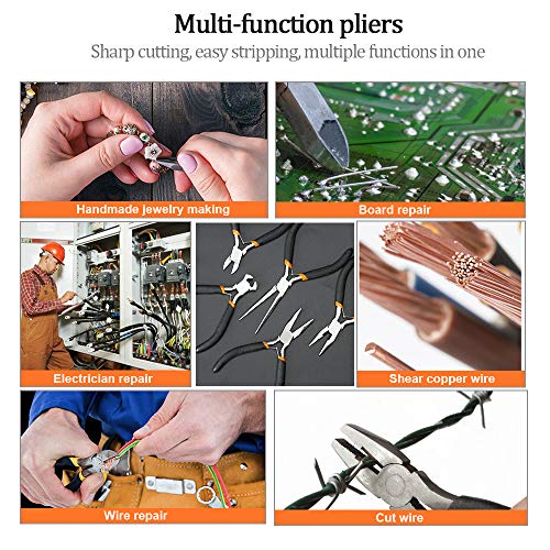 5 Pieces Mini Pliers (5 Count)