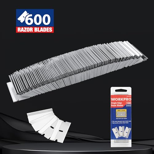 600 Pack Single Edge Razor Blades (600 Count)