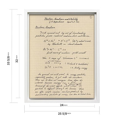 Oppenheimer Canvas