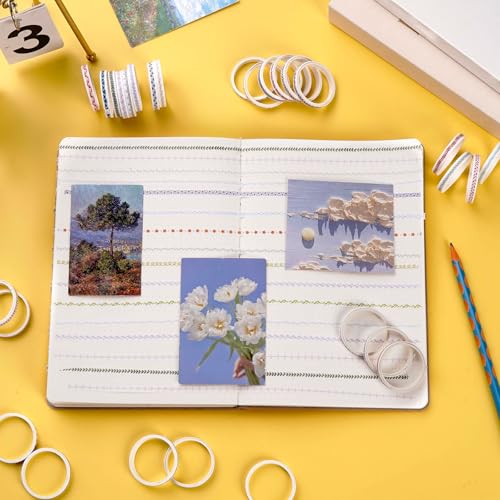 30 Rolls Floral Washi Tapes Set (30 Count)