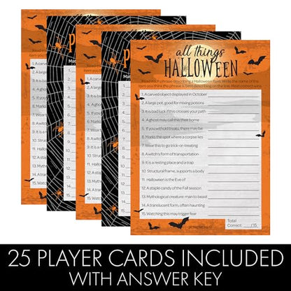 Halloween Games Pack (2 Count)