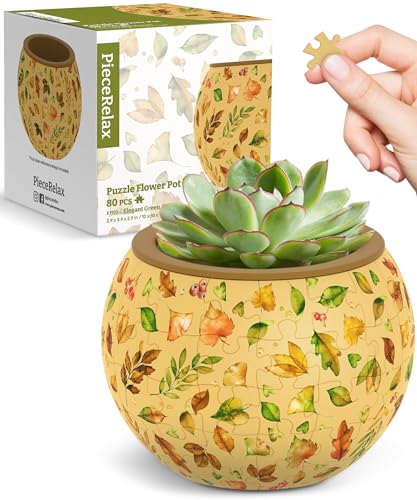 3D Puzzle Planter 80 Pieces