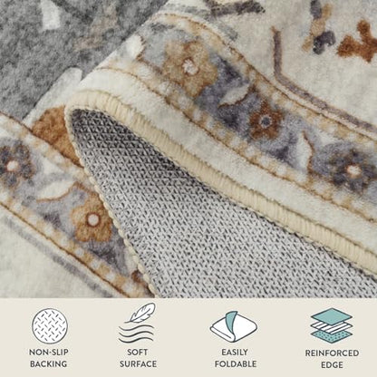 Felice Long Bathroom Rugs Runner