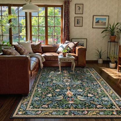 Boho Rugs for Living Room Non Slip