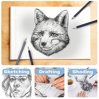 Sketch Pencils for Drawing (8 Count)