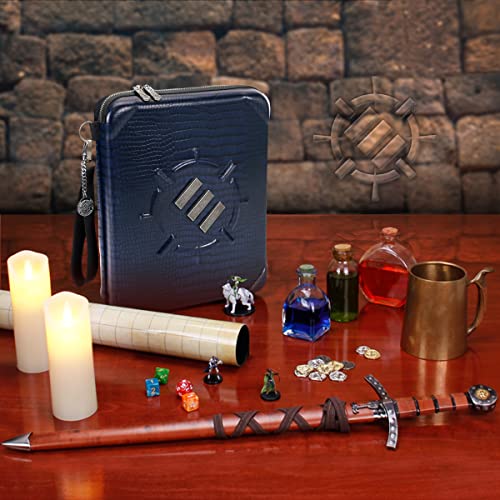 DND Binder Collector's Edition RPG Organizer Case with Built