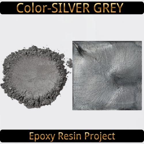Mica Powder Silver Grey