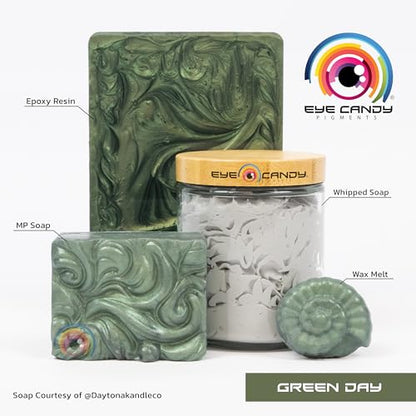 Pigments Premium Green Mica Powder