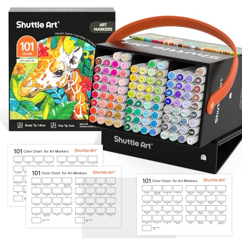 101 Colors Alcohol Markers (101 Count)