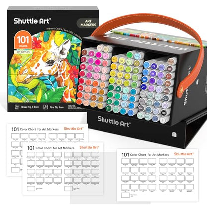 101 Colors Alcohol Markers (101 Count)