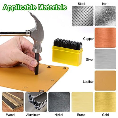 36pcs Metal Stamping Kit 1