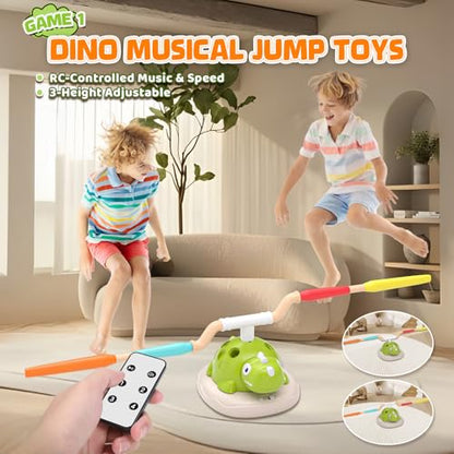 3 in 1 Dinosaur Rocket Launcher for Kids 3