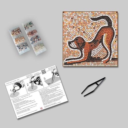 Complete Craft Mosaic Set 20 x 20 cm Happy Puppy (10.7639 Sq Ft)