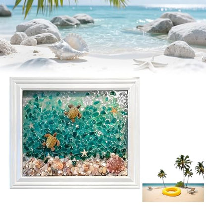 Mosaic Kit for Adults Ocean Inspired Sea Art (200 Count)