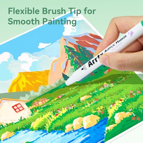 90 Colors Paint Markers Pens