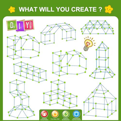 Fort Building Kit for Kids