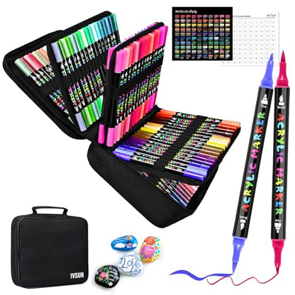100 Colors Acrylic Paint Pens (100 Count)