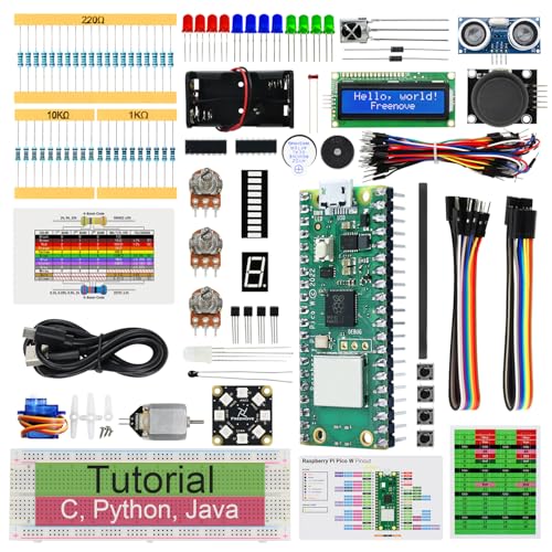 Super Starter Kit for Raspberry Pi Pico W