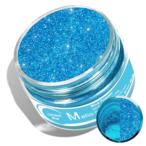 Cerulean Blue Mica Powder 1.8oz