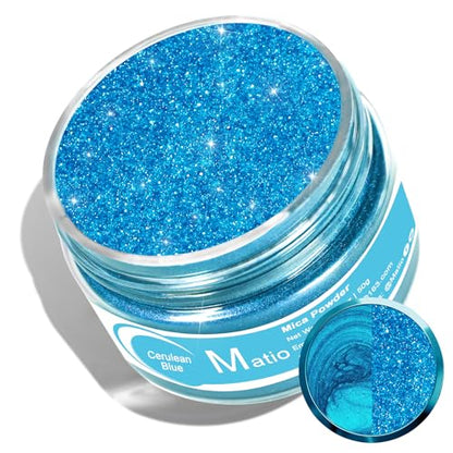 Cerulean Blue Mica Powder 1.8oz