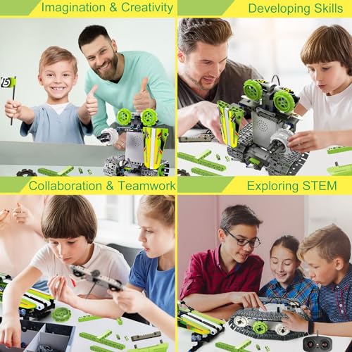 Remote Control Tracked 3in1 Stunt Racer Building Kit