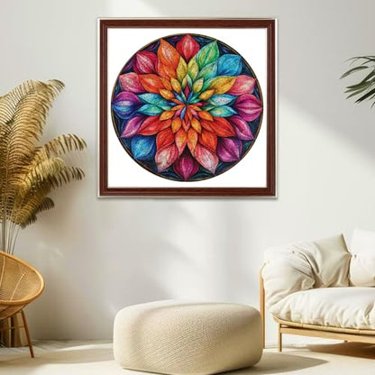 Mandala Wooden Puzzle (500 Count)